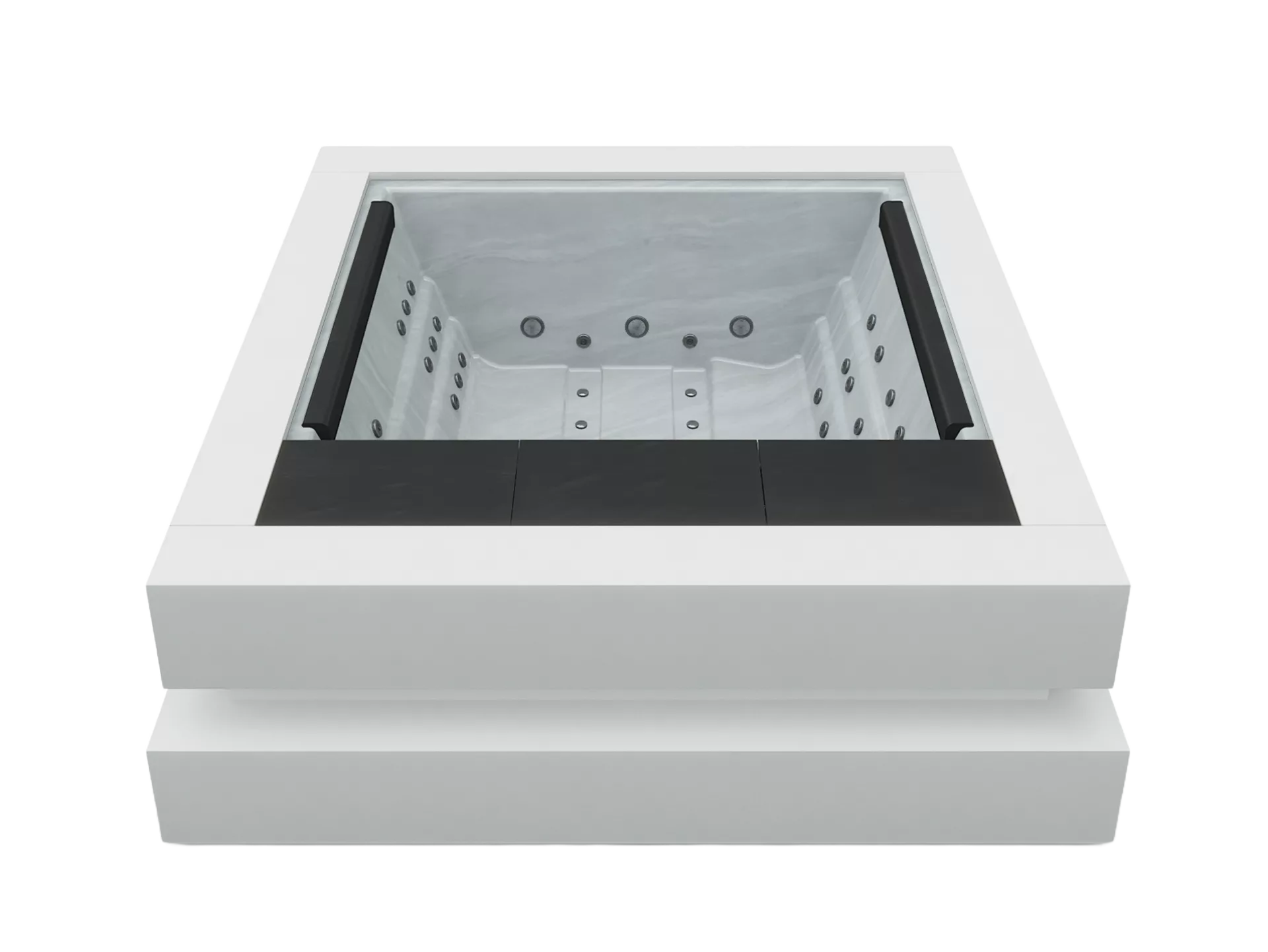 Exclusive cube solid surface sterling