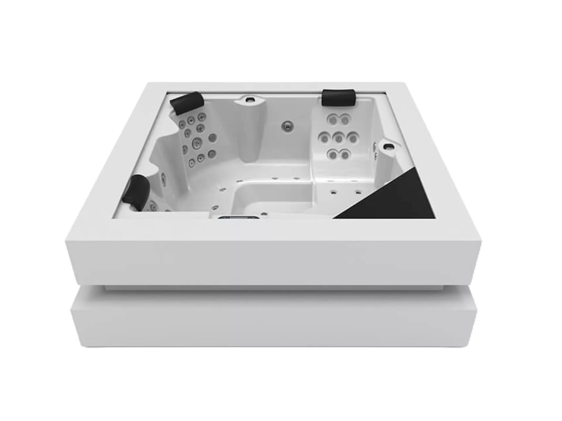 Cube ergo white solidsurface copy