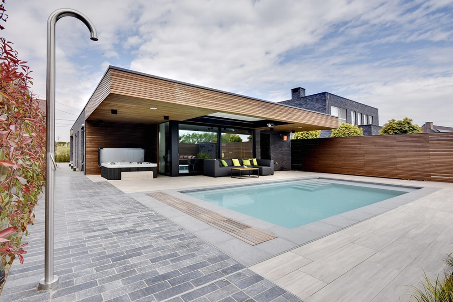 Buiten douche