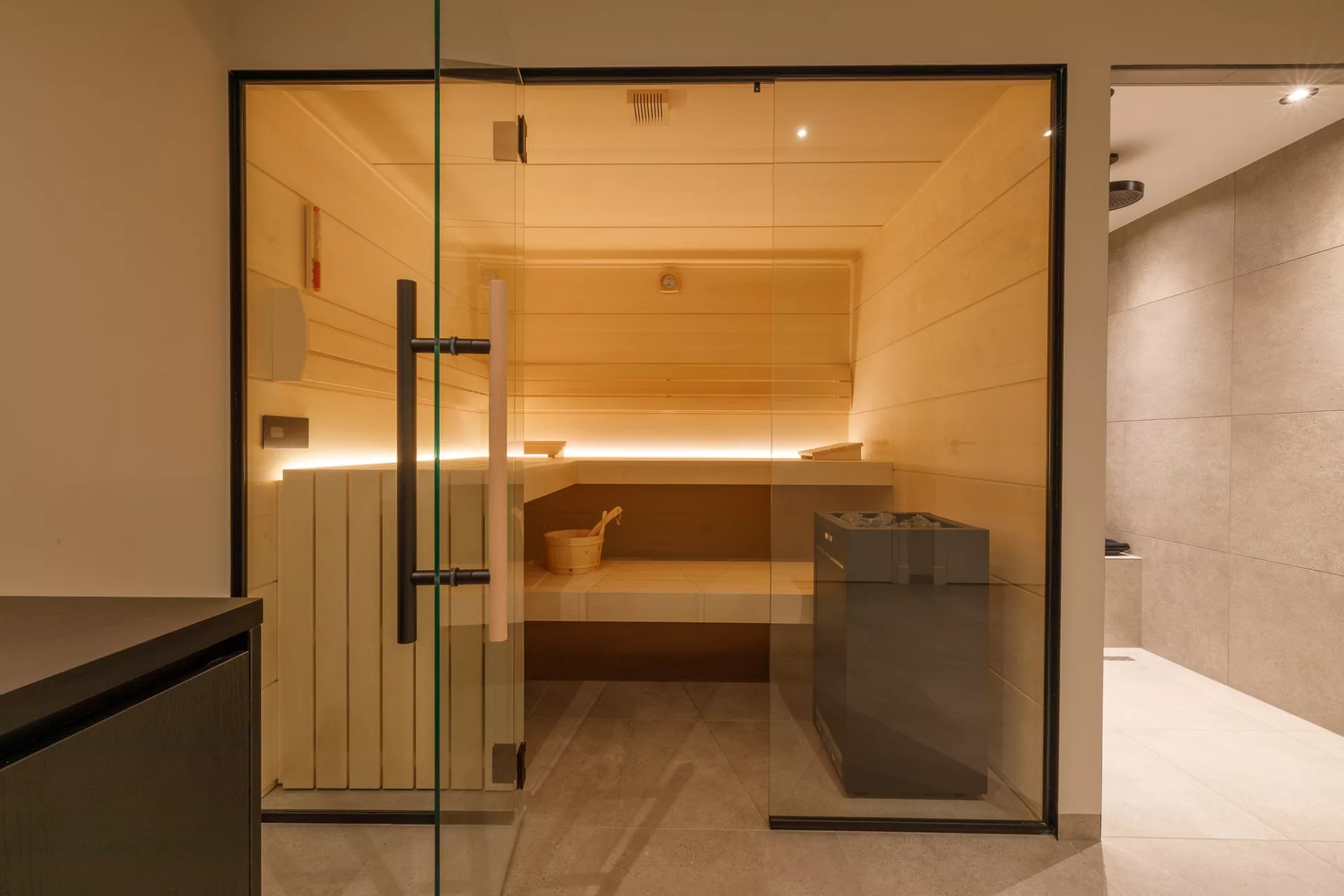 Sauna inbouwen