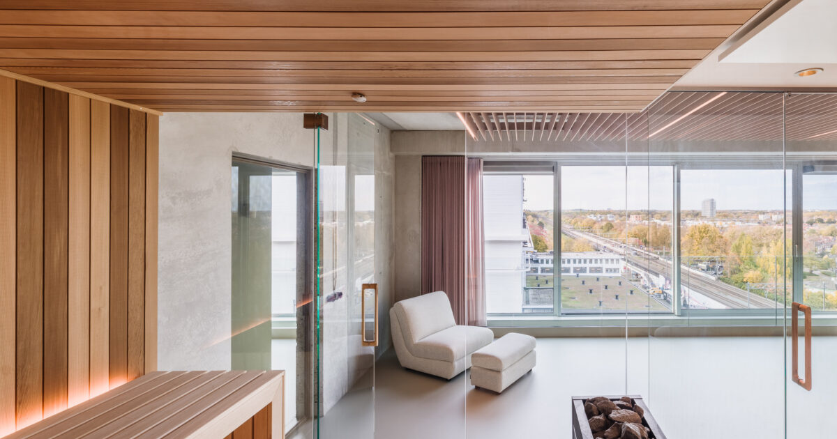 Image showcasing Combisauna penthouse | VSB Wellness