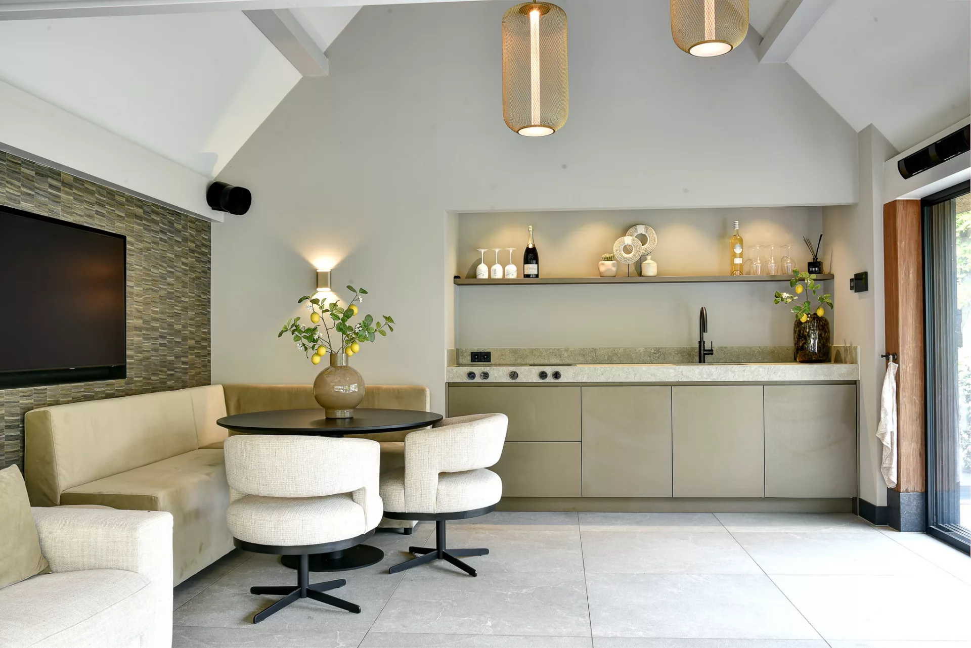 keuken poolhouse