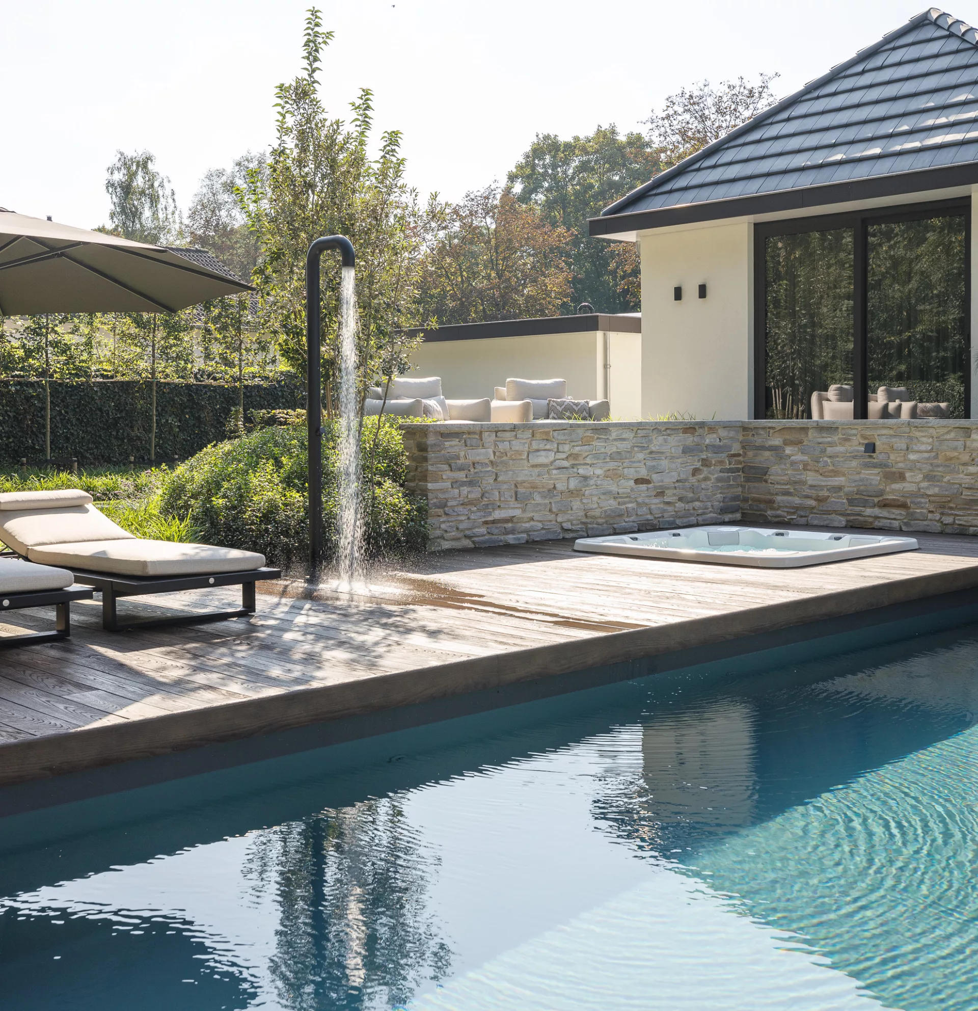 wellness tuin ontwerp